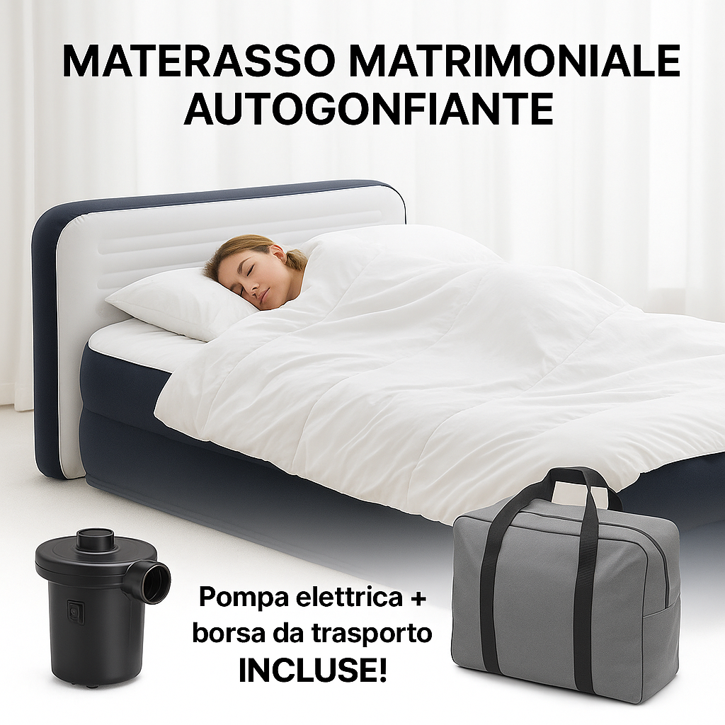 Indaflex - Materasso autogonfiante matrimoniale