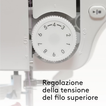 Altier Macchina da cucire Elettronica, 215 Funzioni Cucito, Alfabeto, Infilatura Automatica, Facile da Usare