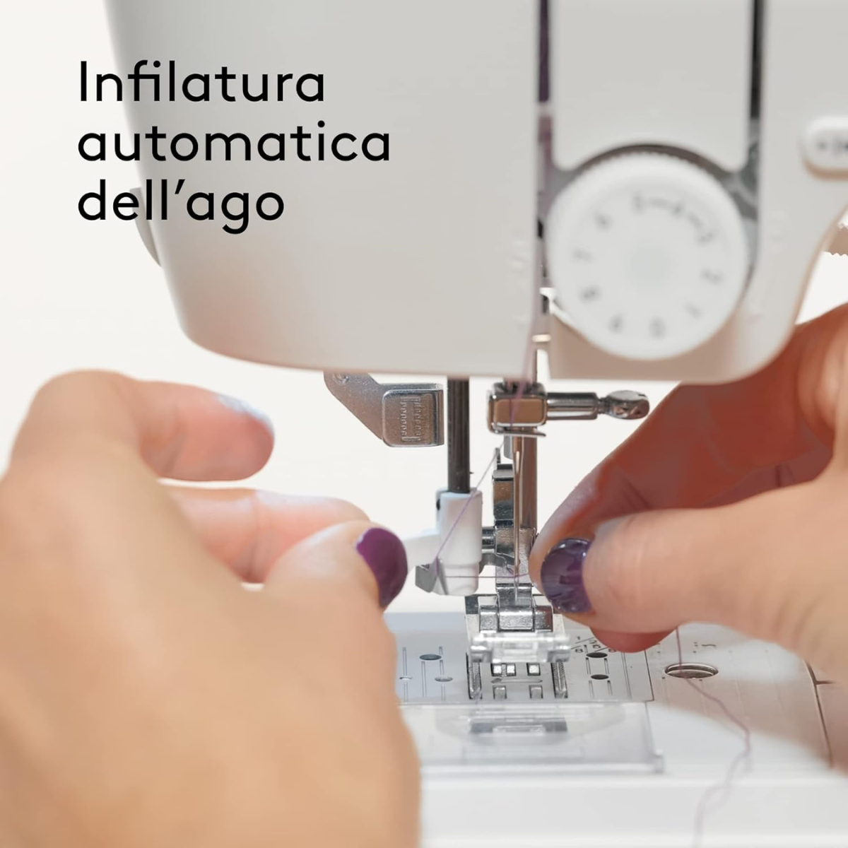 Altier Macchina da cucire Elettronica, 215 Funzioni Cucito, Alfabeto, Infilatura Automatica, Facile da Usare